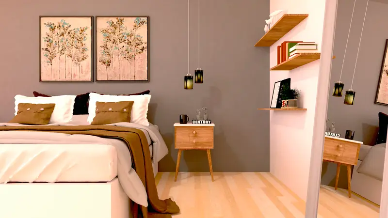 Projeto de quarto casal da Luiza Machado