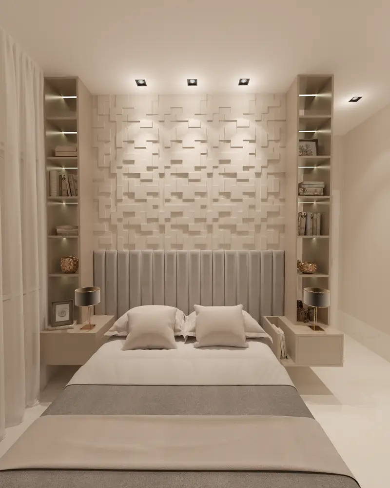 Projeto de quarto casal do Thiago Guarizzo