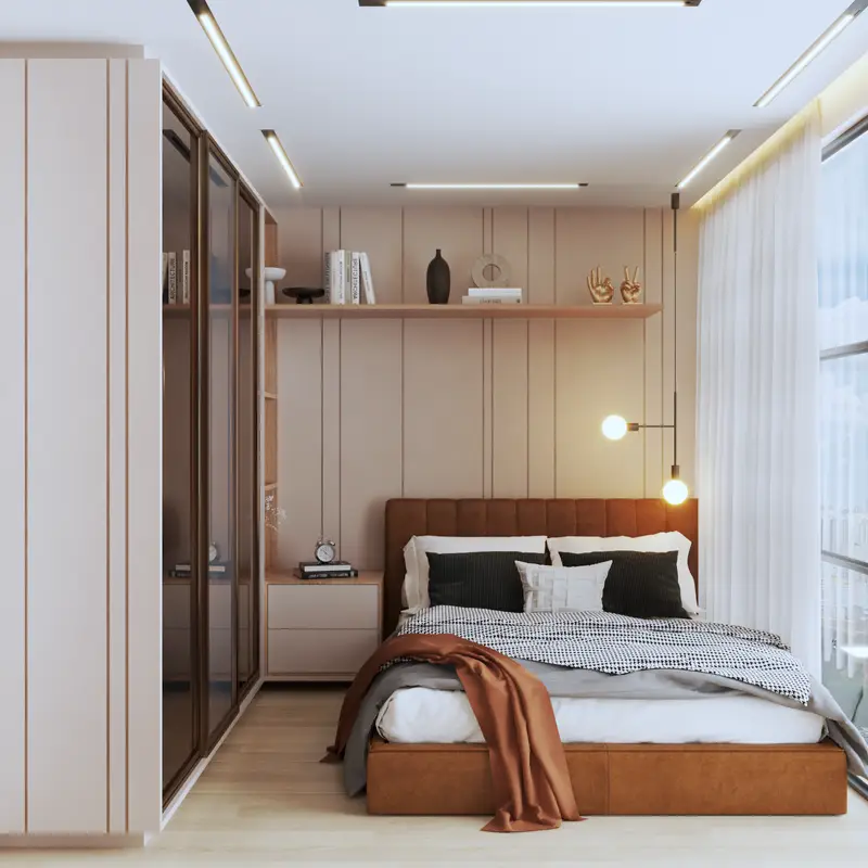 Projeto de quarto casal da Julia Dias