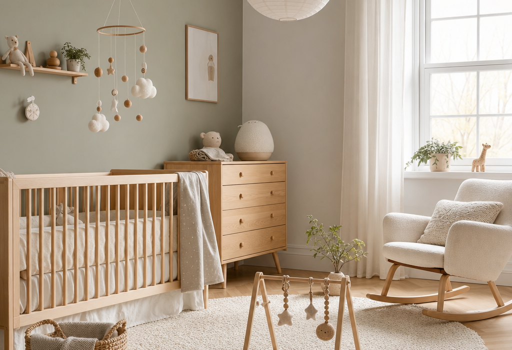 babyværelse: 6 skarpe tips til et roligt og praktisk rum