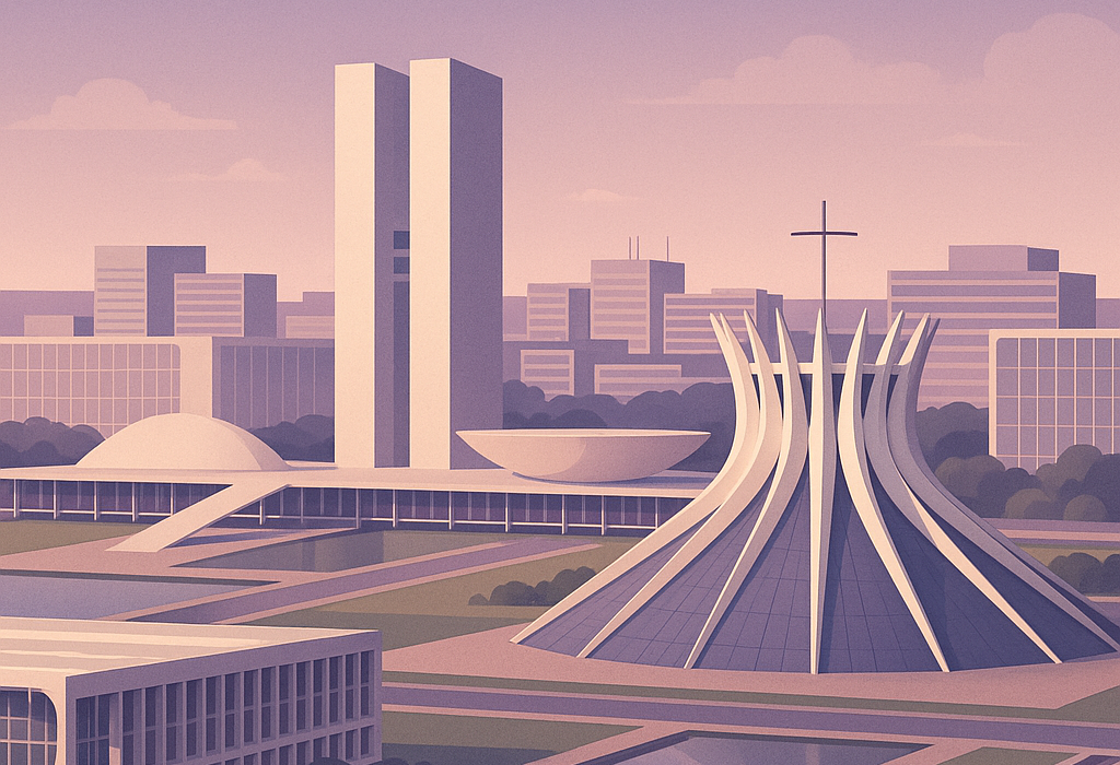 Brasília: O Refúgio dos Criativos em Busca de Inspiração Arquitetônica