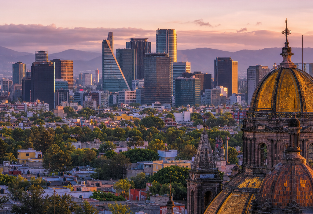 Ciudad de México: una capital donde la arquitectura define la vida cotidiana
