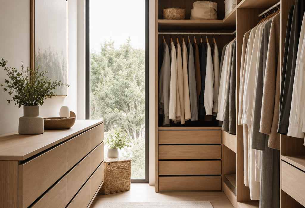clóset: 6 ideas para hacerlo más práctico y ligero