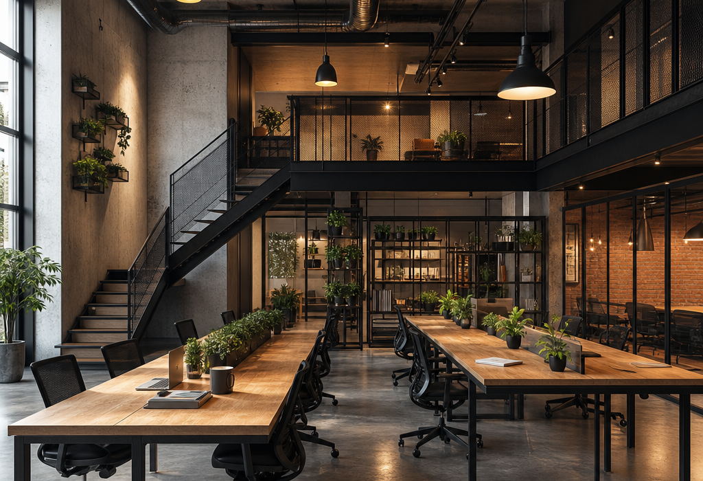 Industrial coworking space: how to get the look right