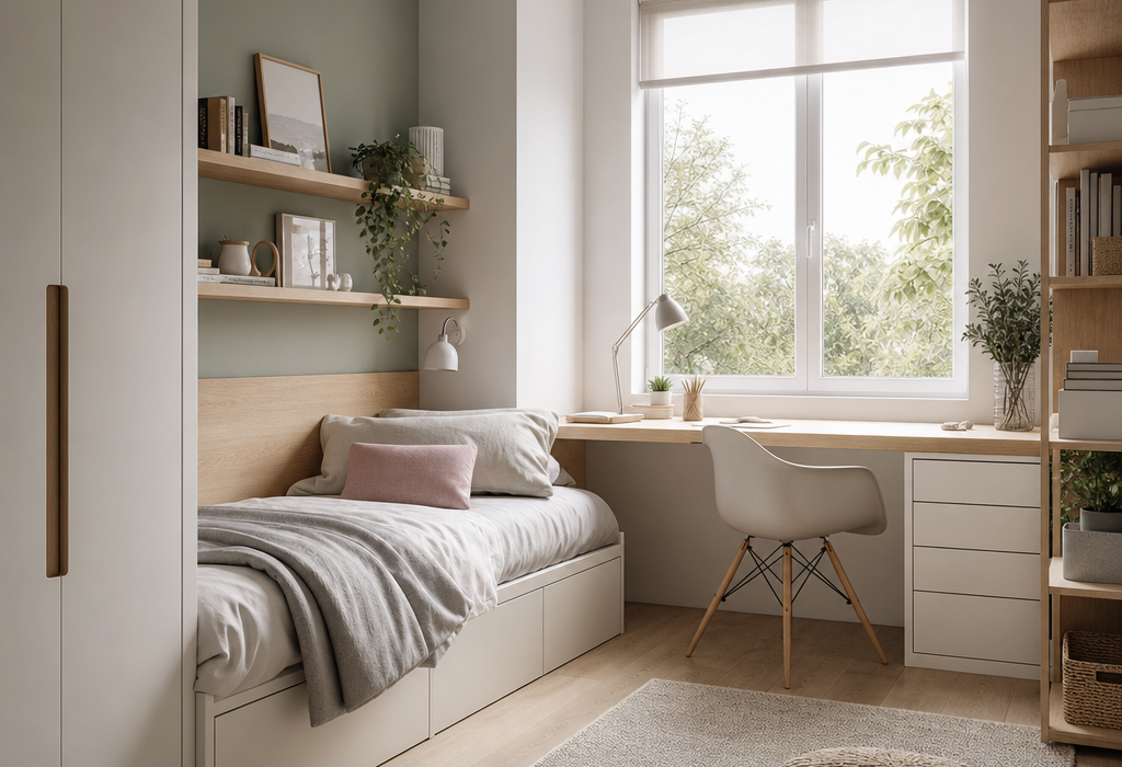 dormitorio juvenil: 6 ideas prácticas para ganar orden, luz y personalidad