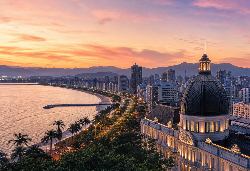 Santos: patrimônio, mar e oportunidades para projetos de arquitetura e design