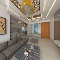 Interior work for residential flat 