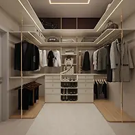 Closet Elegância Contemporânea