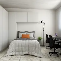 Projeto de Decoração de Interiores - Quarto Casal. 12 m²