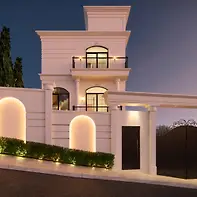 Projeto residencial casa neoclássica