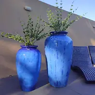 Escultura Decorativa,Vasos em fibra ,Peças Autorais.