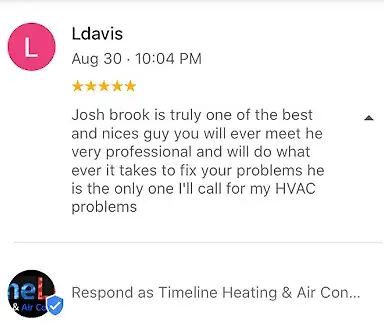 Timeline Heating & Air Conditioning