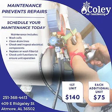 Coley Air Conditioning Inc