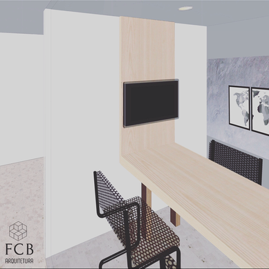 Show room e sala de reuniões