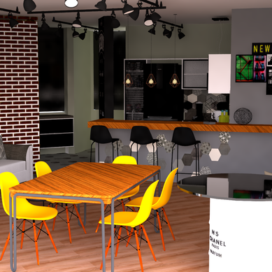 Apartamento Estilo Industrial
