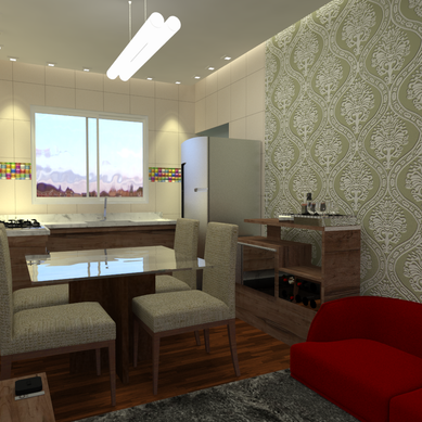 Cozinha/Sala de Estar