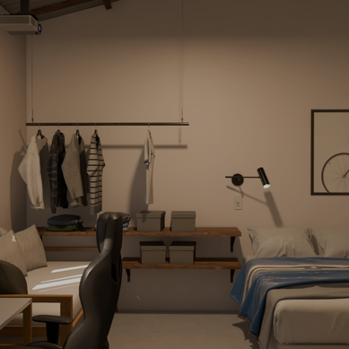 Projeto | Quarto masculino