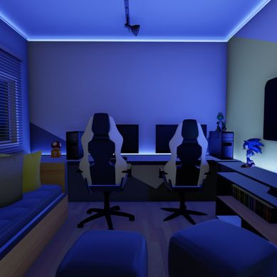 Quarto Gamer e home office