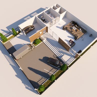 Virtual Work space and outdoor