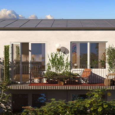 Terrasse étage 3D