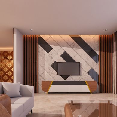 4BHK Luxurious Flat interior. Om Icon, Vesu