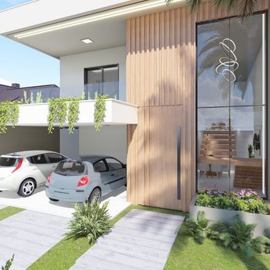 Fachada residencial.