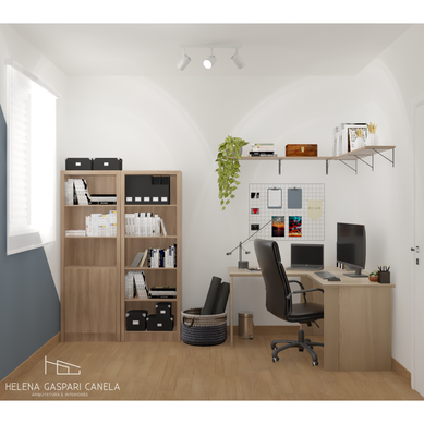 Home office clean