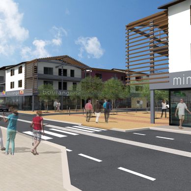 Programme de logements-commerces à Attignat (01)