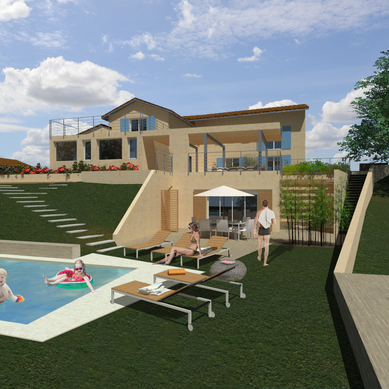 Extension d'une maison à Francheville (69)