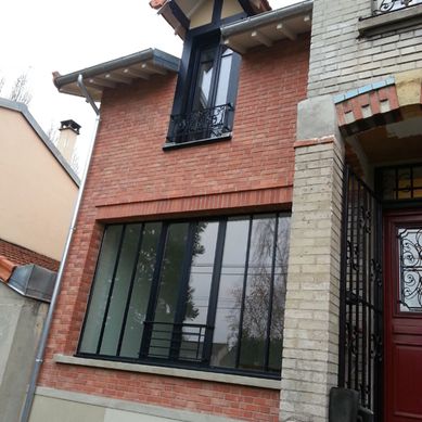 Agrandissement dans un style rétro