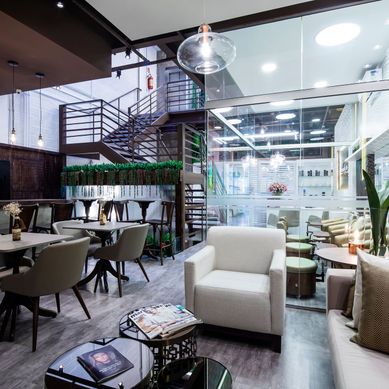 Spa Industrial Chic