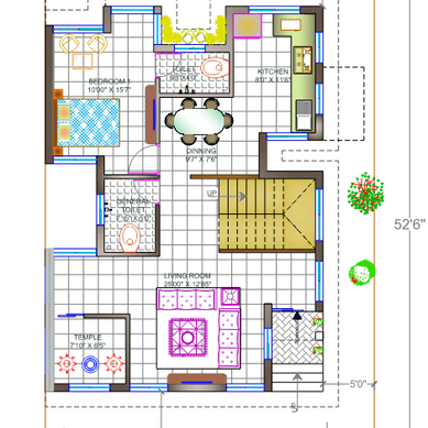 Twin bungalow