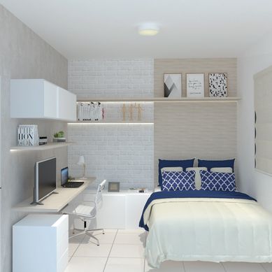 Quarto para jovem médico