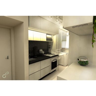 Cozinha e área de serviço