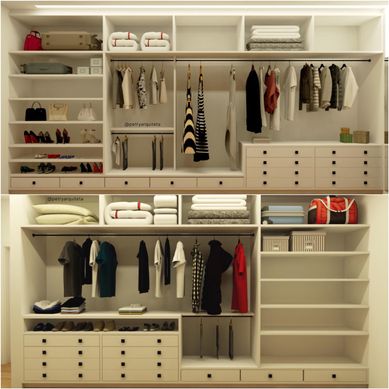 Closet sem portas