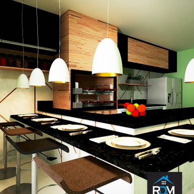 PROJETO 3D COZINHA