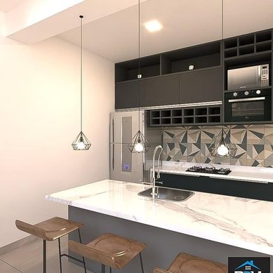 PROJETO 3D COZINHA