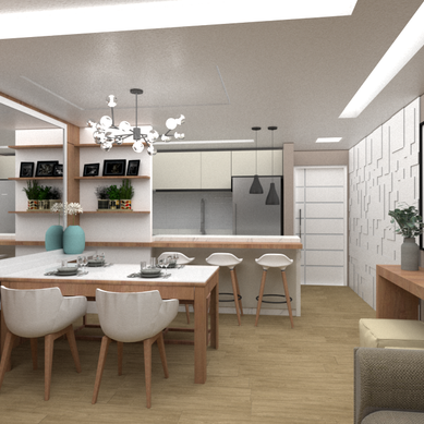 Projeto de interiores - executado