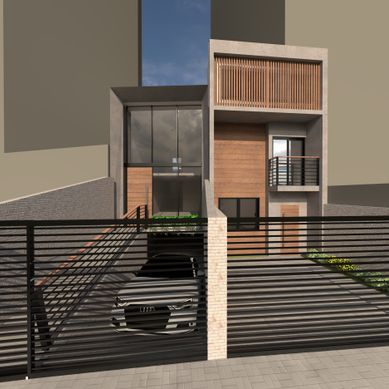Projeto de arquitetura para duas casas