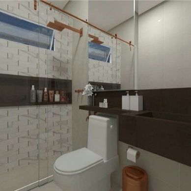 Banheiro residencial