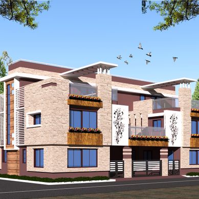 Semi detached villas