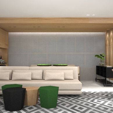 Sala de Estar com Varanda