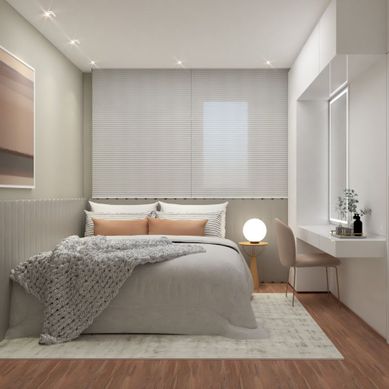 Quarto Feminino Delicado