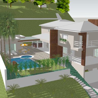 Residencia em Condominio Beverly Hills