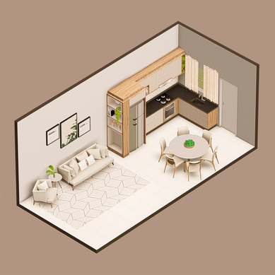 Projeto de Interiores Cozinha