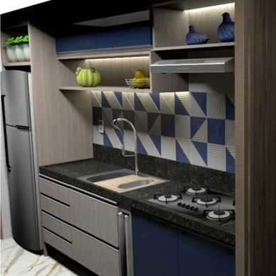 Cozinha apartamento C|D
