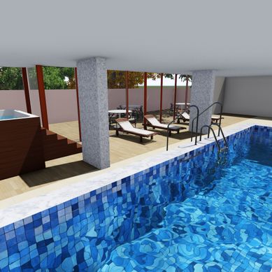 Acessibilidade para piscinas