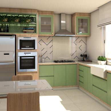 PROJETO INTERIORES COZINHA