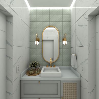 [ BANHEIRO SEMI SUITE] .