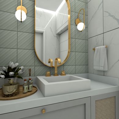 [ BANHEIRO SEMI SUITE] .
